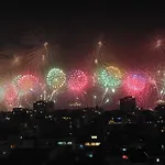 Vista Deslumbrante De Copacabana